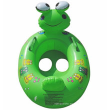 Pequeño animal lindo de la rana Anillo inflable del flotador de los niños inflables